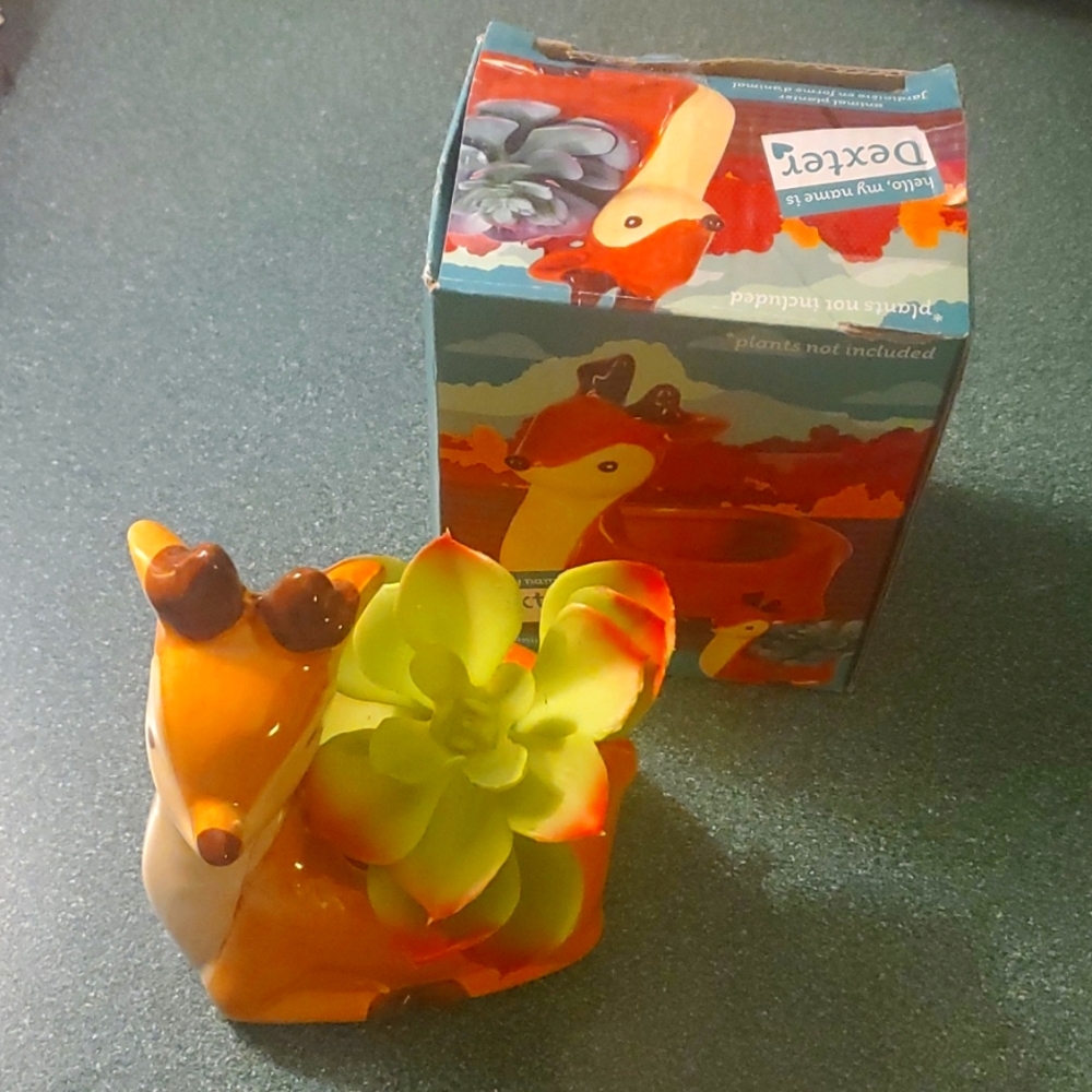 Dexter animal planter